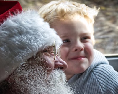 Portland Holiday Steam Train Ride