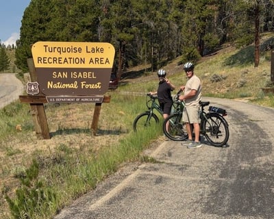 Guided E-Bike Tour of Turquoise Lake in Leadville