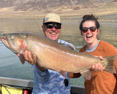 Guided Pyramid Lake Trophy Trout Charter