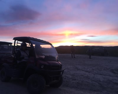 Winter Side-by-Side ATV Tour in Healy