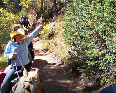 Guided 1-Hour Horseback Ride on Mountain Trails