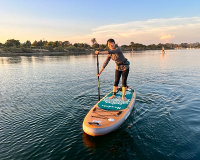 Private Inflatable SUP Lesson in San Diego