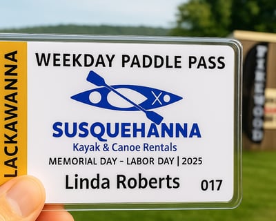 Weekday Solo Kayak Rental Pass at Lackawanna State Park