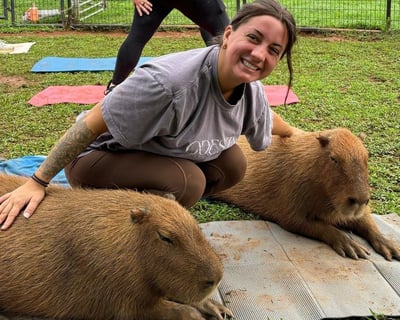 Certified Instructor Yoga Session at North Georgia Safari