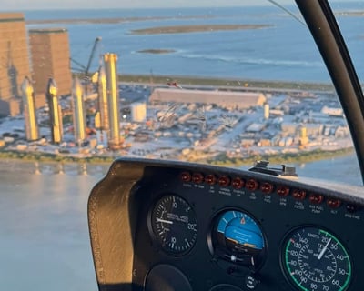 SpaceX Helicopter Tour in South Padre Island
