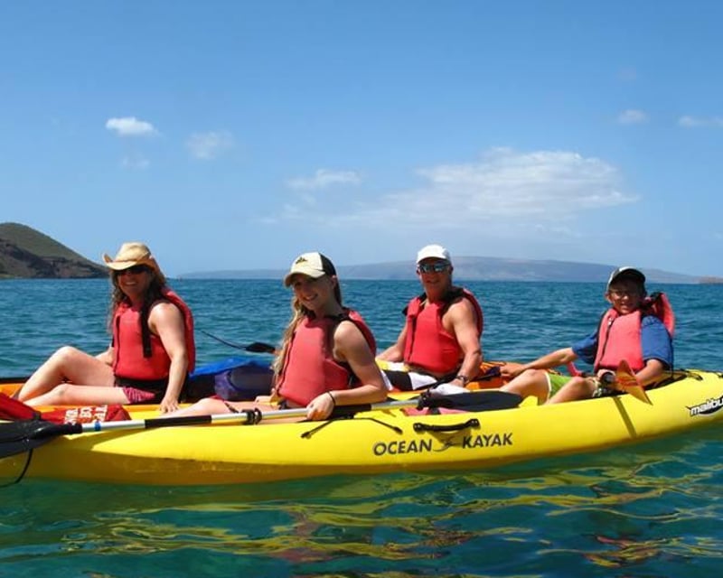 Kayak Whale Watching & Turtle Snorkel from Makena Landing