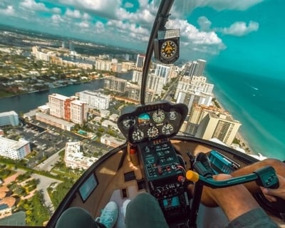 Explore Miami & Miami Beach on a 30-Minute Helicopter Tour