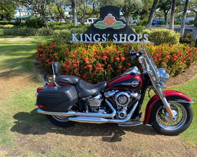 Heritage Softail Motorcycle Rental in Waikoloa