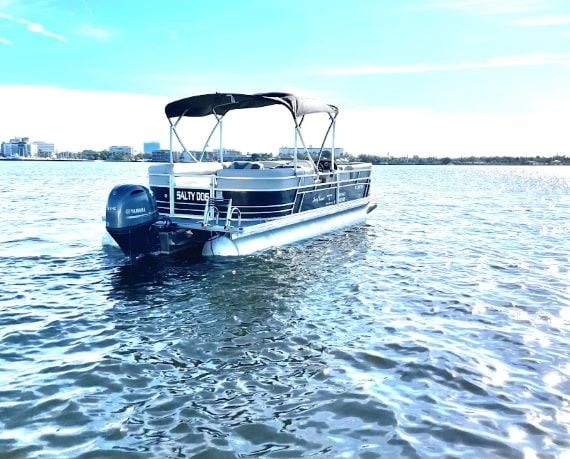 Palmetto Pontoon Boat Rental with Sandbar Access