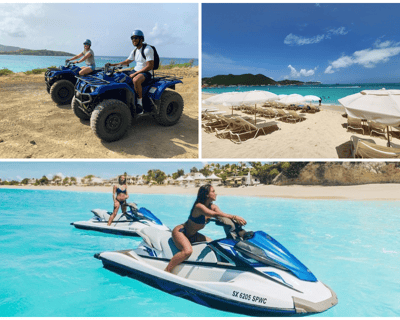 Sint Maarten 5-Hour ATV & Jet Ski Tour