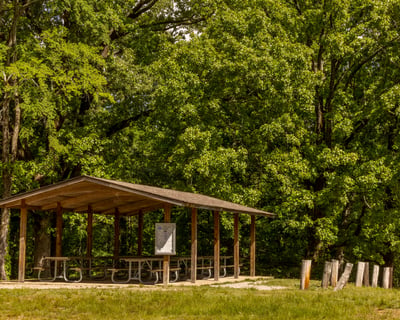 Reserve Chickasaw Pavilion Half-Day Rental