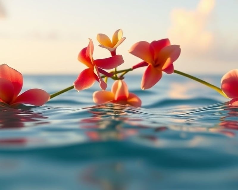 Private Ash Scattering Ceremony at Sea in Kailua-Kona