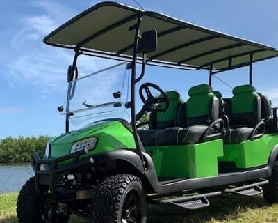 6-Passenger Golf Cart Rental in New Smyrna Beach