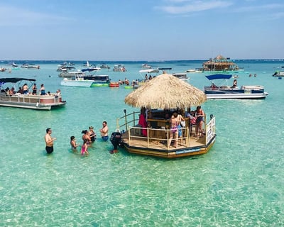 Clearwater Beach Tiki Sandbar Swim Cruise