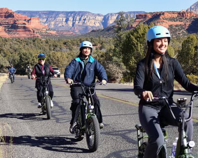 Guided Red Rock Bike Tour with Audio & Photos
