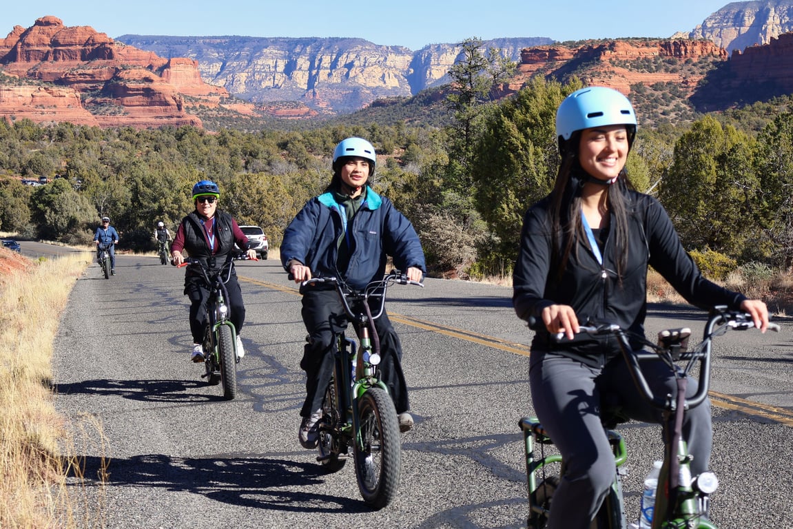 Guided Red Rock Bike Tour with Audio & Photos
