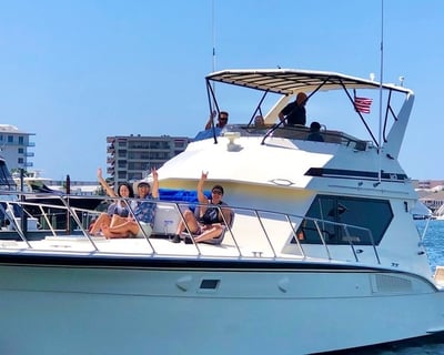 Destin Private Yacht Charter on 45' Hatteras