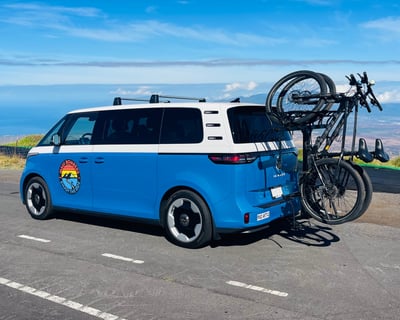 Private VIP Unguided Bike Tour with VW Buzz