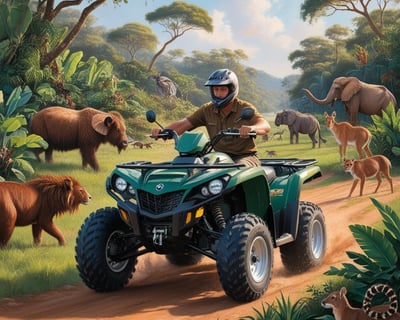 Miami Exotic Wildlife ATV Tour