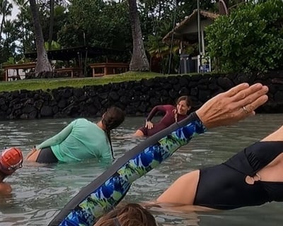 Hatha Yoga & Open-Water Swim in Kailua-Kona