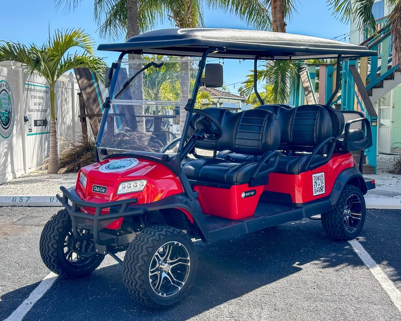 Clearwater Beach 6-Passenger Golf Cart Rental