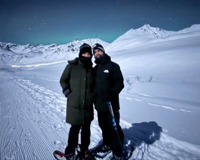 Knik River Night Snowshoe Guided Tour