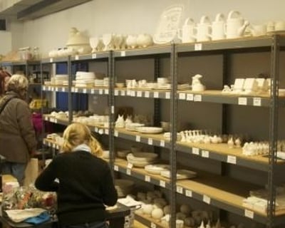2-Hour Pottery Painting Class in Brookline