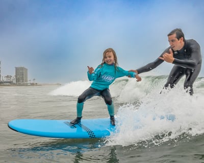 1.5-Hour Surf Lesson in Coronado