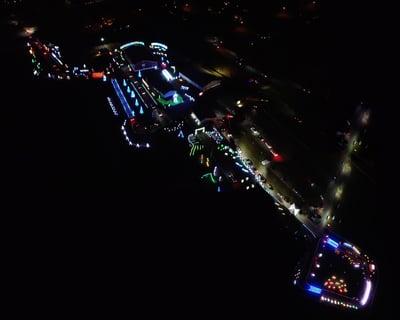 Animated Holiday Light Drive-Thru in East Brunswick
