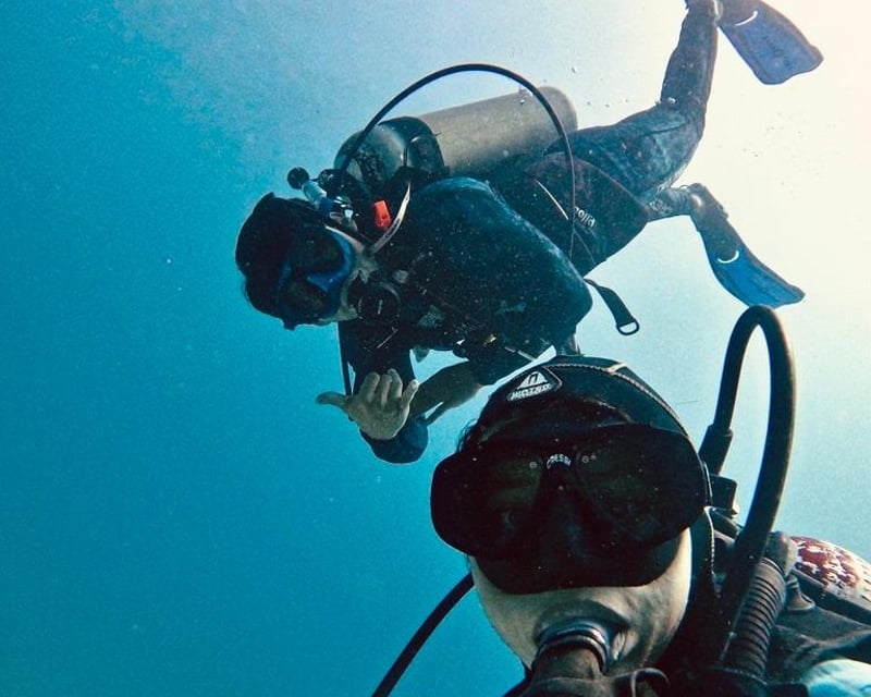 Beginner Reef Scuba Diving Near Cancun