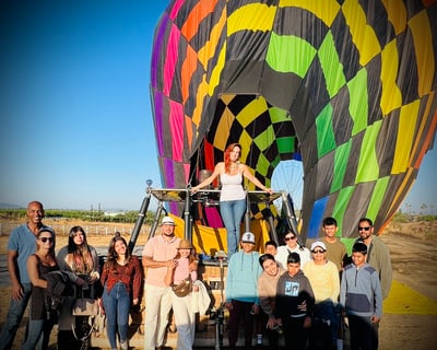 Sunrise Hot Air Balloon Flight Over Temecula
