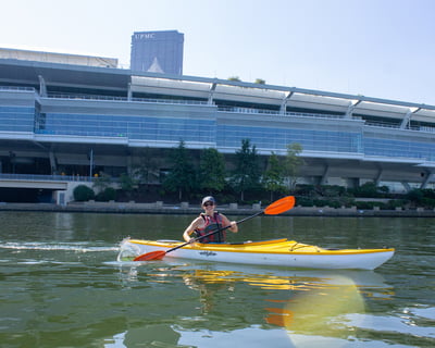 Solo Kayak Rental in Downtown Pittsburgh