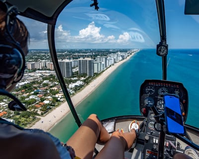 Fort Lauderdale Doors-Off Helicopter Tour