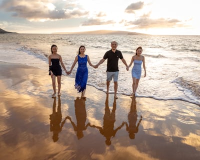 Private Family Photo Shoot in Lahaina Hawaii
