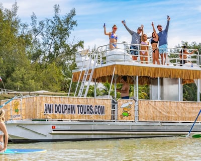Private Tiki Boat Cruise in Holmes Beach