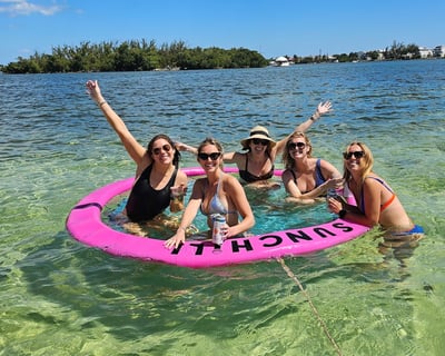 Key West Tiki Boat Sandbar Charter