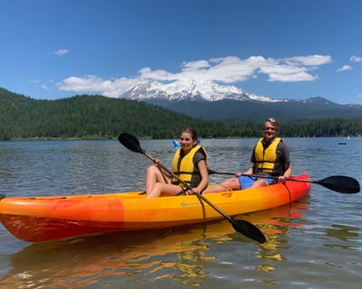 Tandem Kayak Rental in Mt. Shasta City