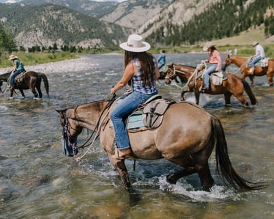 2-Hour Horseback Ride in Gallatin Gateway
