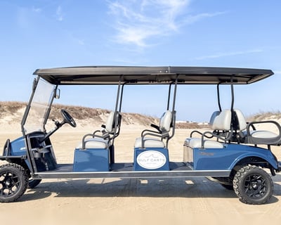 8-Seat Golf Cart Rental in Port Aransas