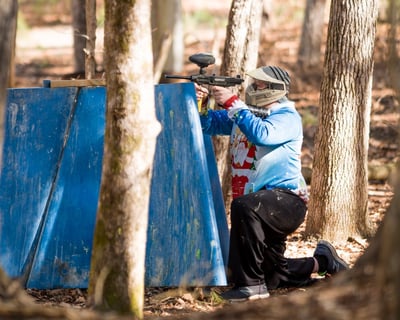 Private Rambo Paintball Game in Durham