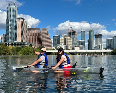 Lady Bird Lake Clear Kayak Tour in Austin