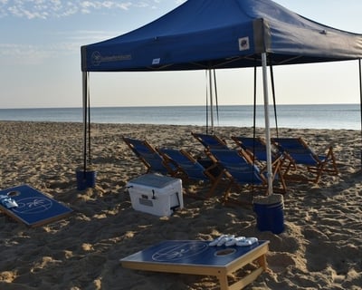 Nags Head 10' Beach Tent & Chair Rental