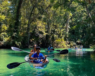 Weeki Wachee Clear Kayak Tour with Manatees