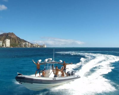 Private Boat Charter Oahu: Snorkel & Wildlife