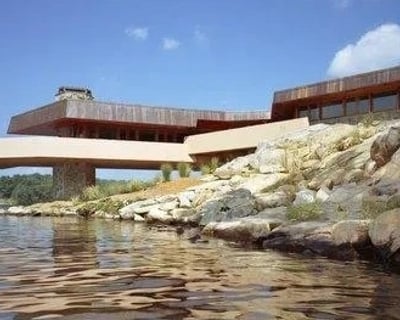 Petra Island Frank Lloyd Wright House Tour