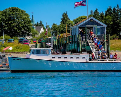 Cranberry Isles Ferry From Southwest Harbor