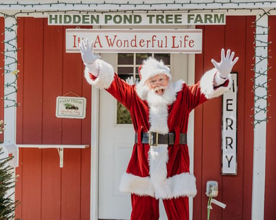 Christmas Train Ride With Santa in Mendham