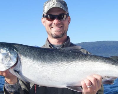 Guided Salmon Fishing Charter in Juneau