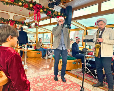 Holiday Carols Sing-Along Cruise on a 1920s Yacht in NYC