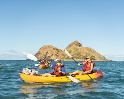 Kayak Rental to Mokulua Islands from Kailua